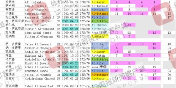 开云官网-沙特公布世预赛31人大名单 哈米德签约罗马后返回